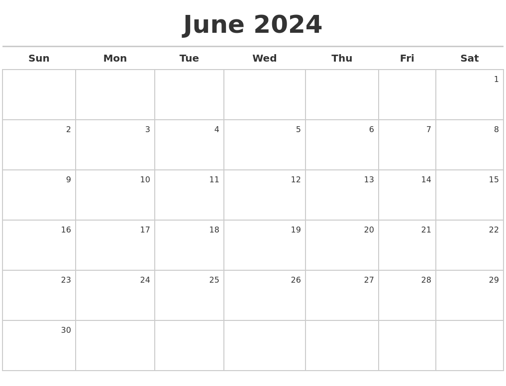 June Calendar Border 2024 Latest Ultimate The Best List of Moon