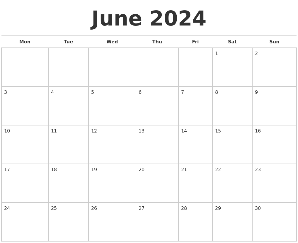 September 2024 Free Online Calendar June Printable Vrogue
