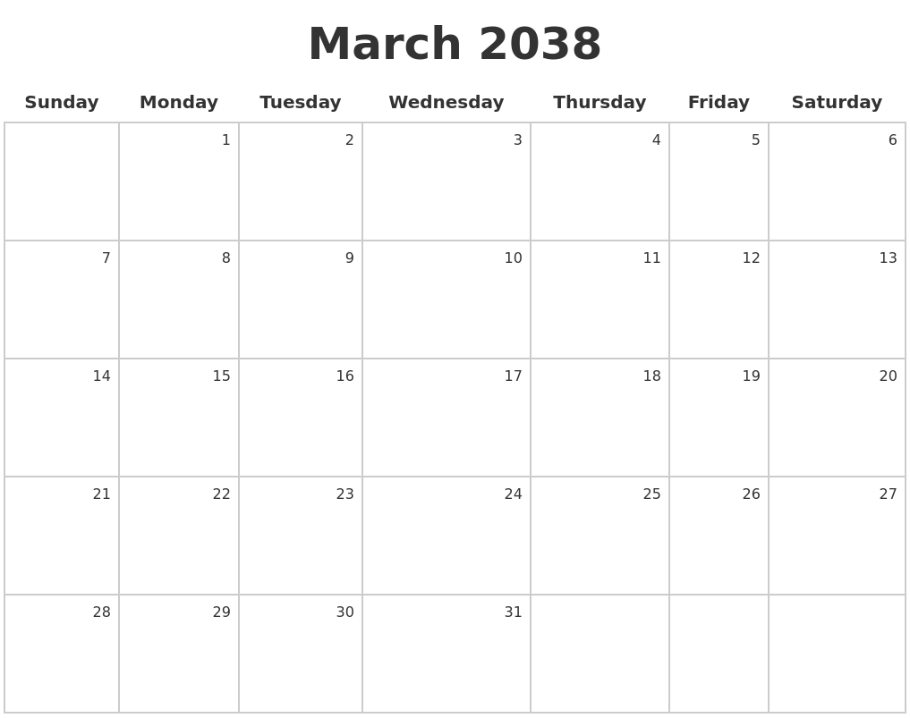 march-2038-make-a-calendar
