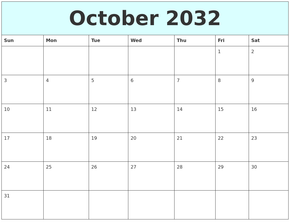 April 2033 Calendars That Work